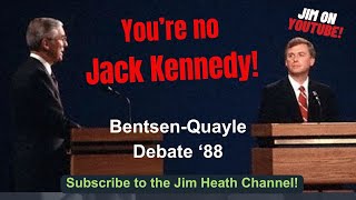 Dan Quayle no Jack Kennedy [upl. by Harragan]