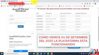 ✅🥇 BUSCAR DNI POR NOMBRE Y APELLIDO 2021 ACTUALIZADO  PERU 😎😉✔ [upl. by Euqinot]