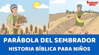 Parábola del sembrador  Historia bíblica para niños [upl. by Keith]