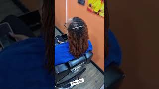 daily Sisterlocks reties sisterlocks dreadlocks braids transitioninghair sisterlocksjourney [upl. by Karolyn251]