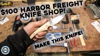 100 Harbor Freight Knife Shop [upl. by Aibun]