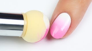 TESTING THE NEW NAIL ART SPONGE TOOL [upl. by Christyna4]