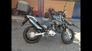 YAMAHA XTZ 150 RINES SELLOMATIC DOBLE PROPOSITO [upl. by Coyle]