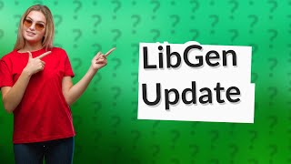 Did LibGen get shut down [upl. by Alegnaed692]