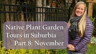 November Native Plant Garden Tour  Part 8  2021 [upl. by Haet713]