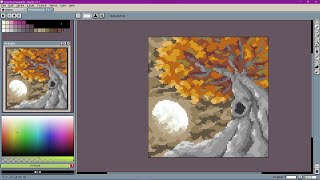 Untitled Autumn  Art Timelapse [upl. by Redle]