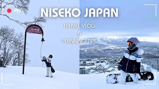 Niseko VLOG 2024  Skiin Skiout Hotel Private Onsen Exploring Hirafu Travel Tips at the End [upl. by Maletta460]