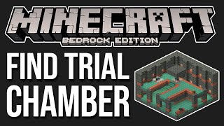 How To Find Trial Chamber In Minecraft Bedrock Edition 121 2024 [upl. by Almallah]