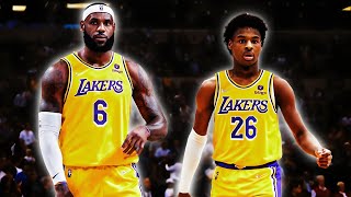 Lebron and Bronny are ACTUALLY on a team together [upl. by Micheal]