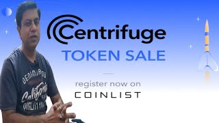 Centrifuge ICO PreSale How To Buy Centrifuge ICO on CoinListDigitalAssetsCommunity [upl. by Dominica994]