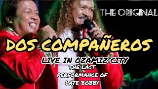 BOBBY AND FRANKLYN  Dos Compañeros Live in Ozamiz City Dec 19 2018 comedyvideos funny bisaya [upl. by Maxim]