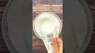 Whipped cream frosting  How to make perfect whipped cream in 7 minutes  Bakery style frosting [upl. by Soraya142]