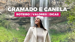 GRAMADO E CANELA ROTEIRO COM PREÇOS  O QUE FAZER  MELHORES LUGARES PARQUES E PASSEIOS [upl. by Retsila]