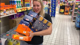 ON FAIT LES COURSES DU MOIS AVEC NOTRE NOUVELLE VOITURE  LIDL  GÉANT [upl. by Eyma594]