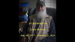 IN MEMORIAM  Lewis McLean Beloved Keyboard Player  Family Memories  YOldies Oldies Band Member [upl. by Efioa]