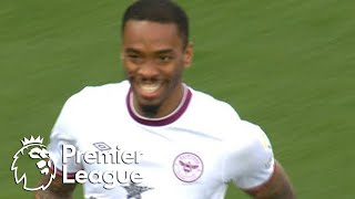 Ivan Toney grabs Brentfords second goal v Norwich City  Premier League  NBC Sports [upl. by Esaertal931]