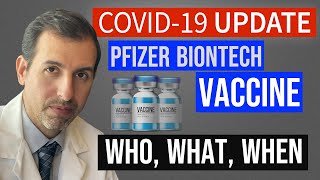 Coronavirus Update 119 Pfizer BioNTech COVID Vaccine Clinical Considerations [upl. by Nmutua]