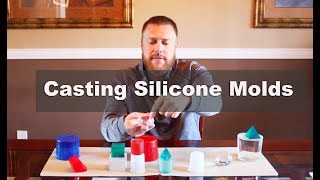 Pouring Silicone Molds With Deep Pour Casting Resin Incredible Solutions Pourable Plastic [upl. by Yramesor670]