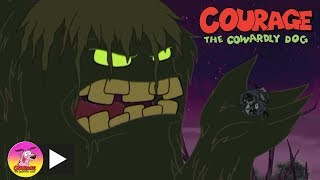 Courage The Cowardly Dog  Swamp Monster  Cartoon Network [upl. by Nirtiac]