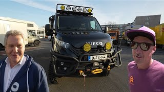 Iveco Chef Henning 54 baut DAS HAMMER WOHNMOBIL MOSTVANTED Iveco Daily 4x4 DOKA 2024 [upl. by Loats]