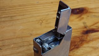 1930s Dunhill Broadboy cigarette lighter restoration [upl. by Stanton751]