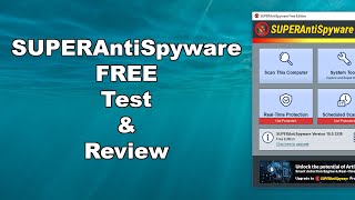 SUPERAntiSpyware Free Test amp Review 2021  Antivirus Security Review  High Level Test [upl. by Johnna]