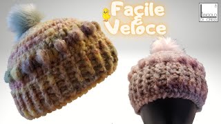 TUTORIAL cappello alluncinetto quotCHICKYquot [upl. by Bastien182]