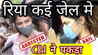 Rhea Chakraborty is in CBI custody in Sushant Singh Rajput case watch latest News [upl. by Zoa]