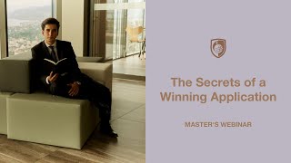 The Glion Master’s Webinar discover the secrets of a winning application [upl. by Ientirb527]