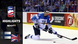 Großbritannien weiter sieglos Finnland – GB 50  Highlights  IIHF EishockeyWM 2019  SPORT1 [upl. by Moth198]