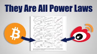 Real Networks Like Bitcoin Follow Power Laws Not Imaginary SCurves [upl. by Eisus]