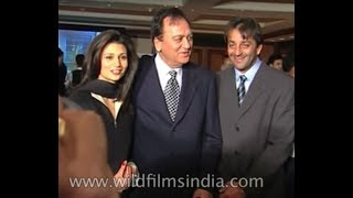 Sunil Dutt parties it up in Bombay Sanjay Dutt joins in Sridevi present [upl. by Lidaa]