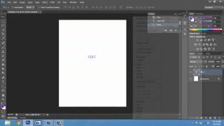 How to Rasterize Type in Photoshop 7  Adobe Photoshop Tips [upl. by Firestone]