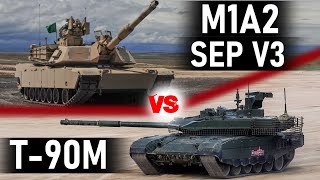 T90M vs M1A2 SEP V3  In depth comparison [upl. by Mccreary42]