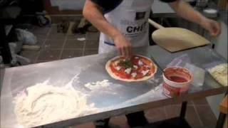 first pizza at pupatella with forno napoletano [upl. by Obbard]