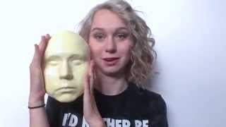 How to make a face cast on yourself [upl. by Britte]