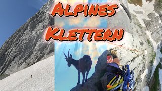 Alpines Klettern im Vorstieg [upl. by Cyrille]