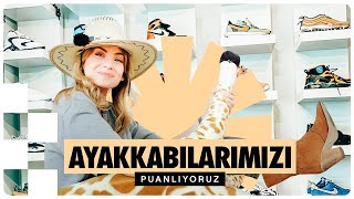 AYAKKABILARIMI PUANLIYORUZ 👠👢 [upl. by Airel431]