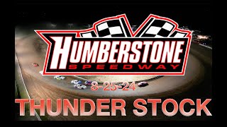 🏁 Humberstone Speedway 82524 THUNDER STOCK FEATURE RACE  15 LAPS [upl. by Ahsait]