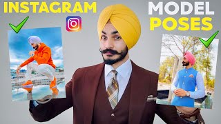 Best “POSES IDEAS” for Instagram Photos🔥 Level Up your photos [upl. by Garry377]