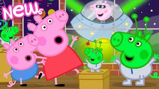 Peppa Pig Tales 👽 The Alien Invasion 🛸 BRAND NEW Peppa Pig Episodes [upl. by Zoa]