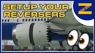 MS FLIGHT SIMULATOR HOW I SETUP MY REVERSE THRUST [upl. by Rossuck592]