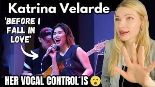 Vocal Coach Reacts KATRINA VELARDE  Before I Fall In Love MusicHall  In Depth Analysis [upl. by Auberon]