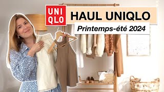 HAUL UNIQLO DES BASIQUES POUR LÉTÉ 2024  de vraies pépites 🌟 [upl. by Eugenides]