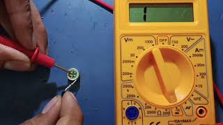 How to find Microphone Positive and Negative terminals Microphone Testing with Multimeter [upl. by Tanaka]