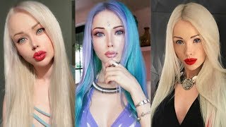 Valeria Lukyanova  Barbie girl from Russian  Real Life Barbie People [upl. by Samal]