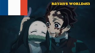 Nezuko sauve tanjiro et ses amis ❤️en VF 🇨🇵🇨🇵 Demon slayer S2 💛 [upl. by Igenia]