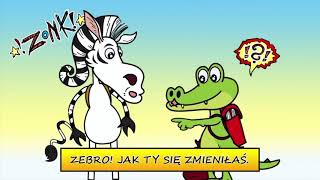 Bezpieczna szkoła krokodylka Tirka  zebra [upl. by Dolhenty835]