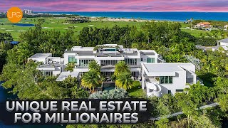 3 HOUR TOUR OF THE MOST UNIQUE MANSIONS FOR MILLIONAIRES [upl. by Eittam]