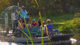 Airboats amp Alligators Airboat Tours  Lake Trafford  Immokalee FL [upl. by Laram871]